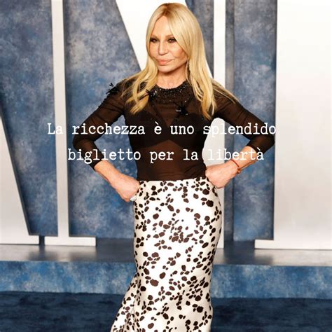 versace donatella frasi|donatella versace.